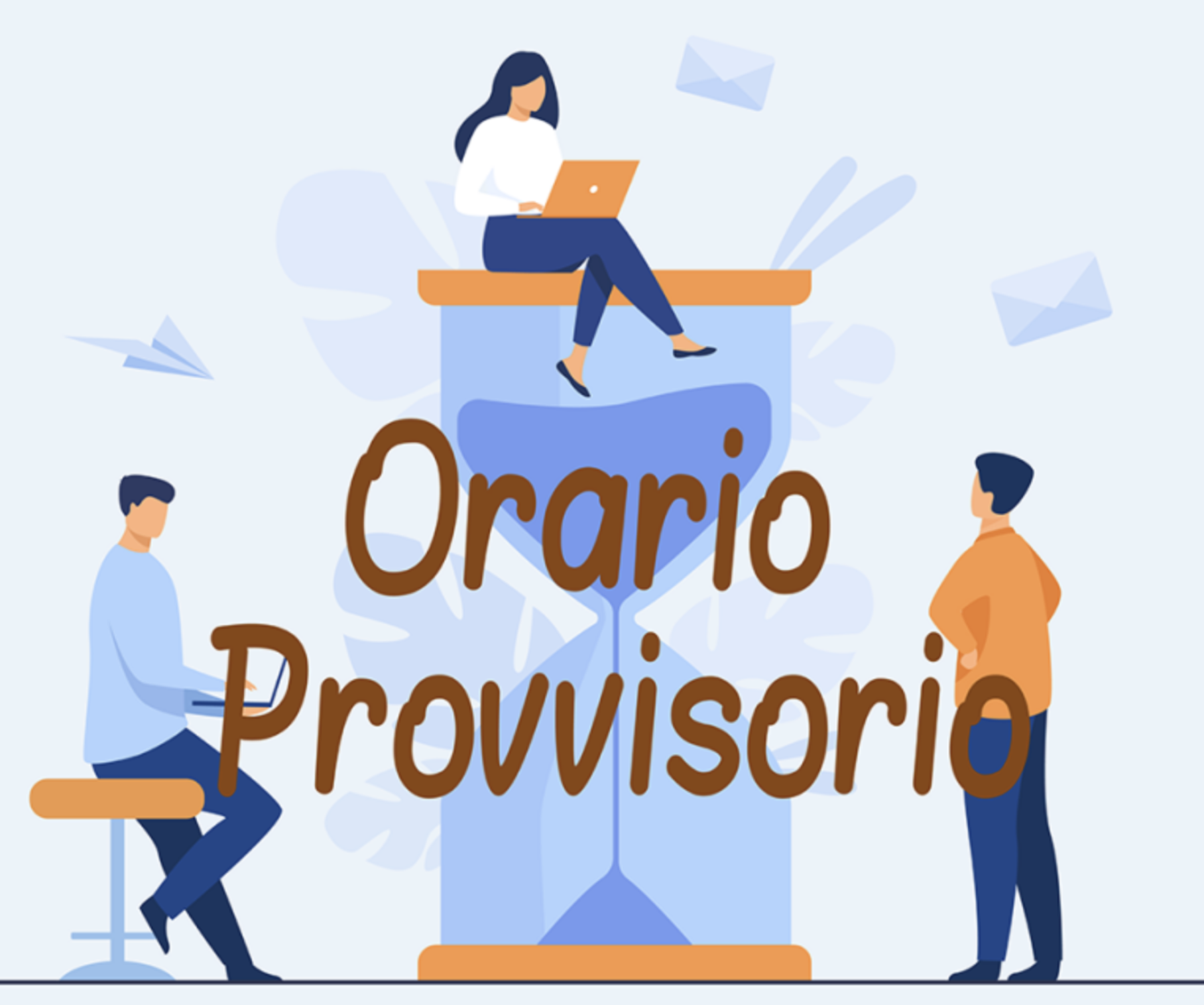 Orario scolastico provvisorio - da Martedì 15 a Venerdì 18 Settembre 2026